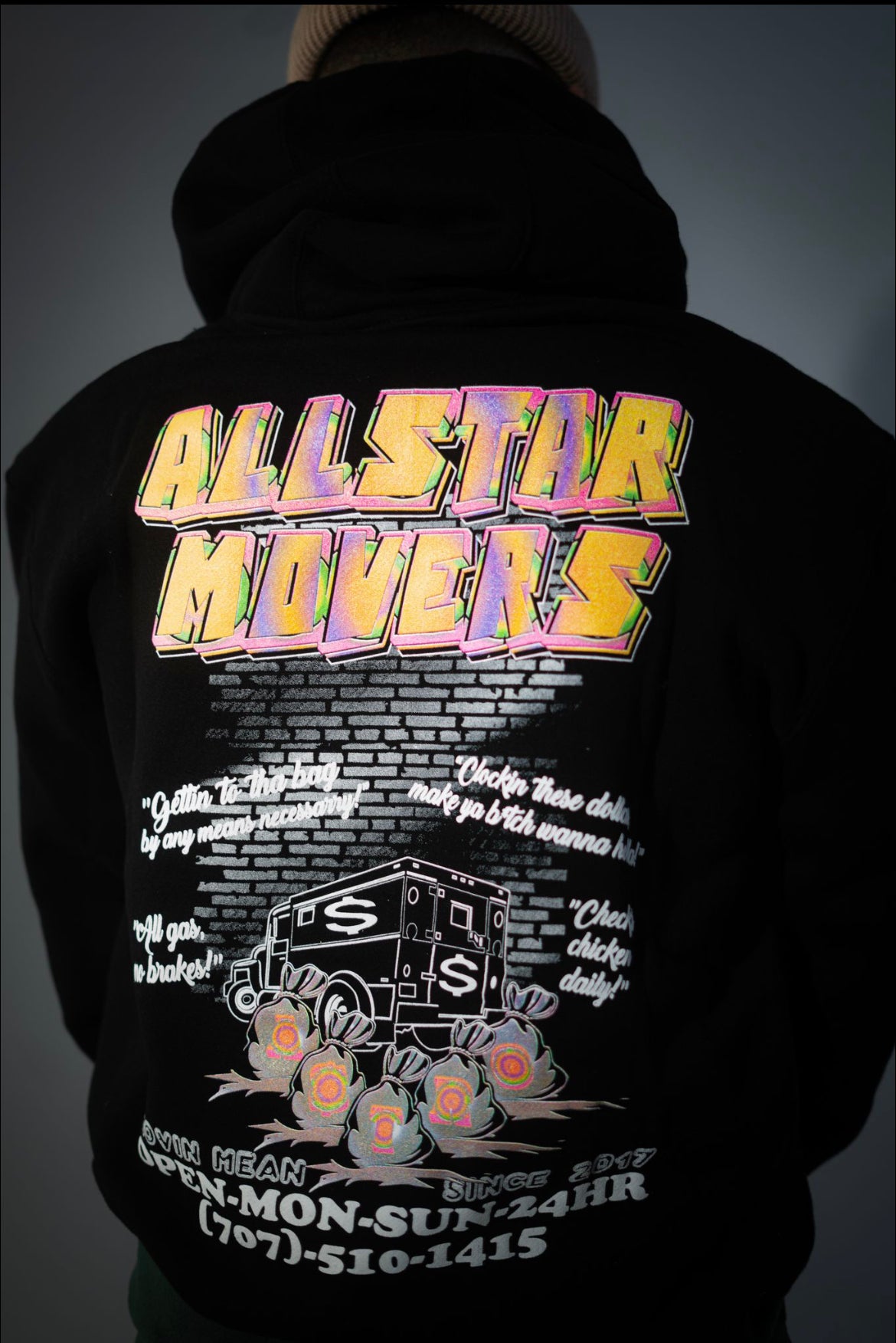 Heavy Mover hoodies