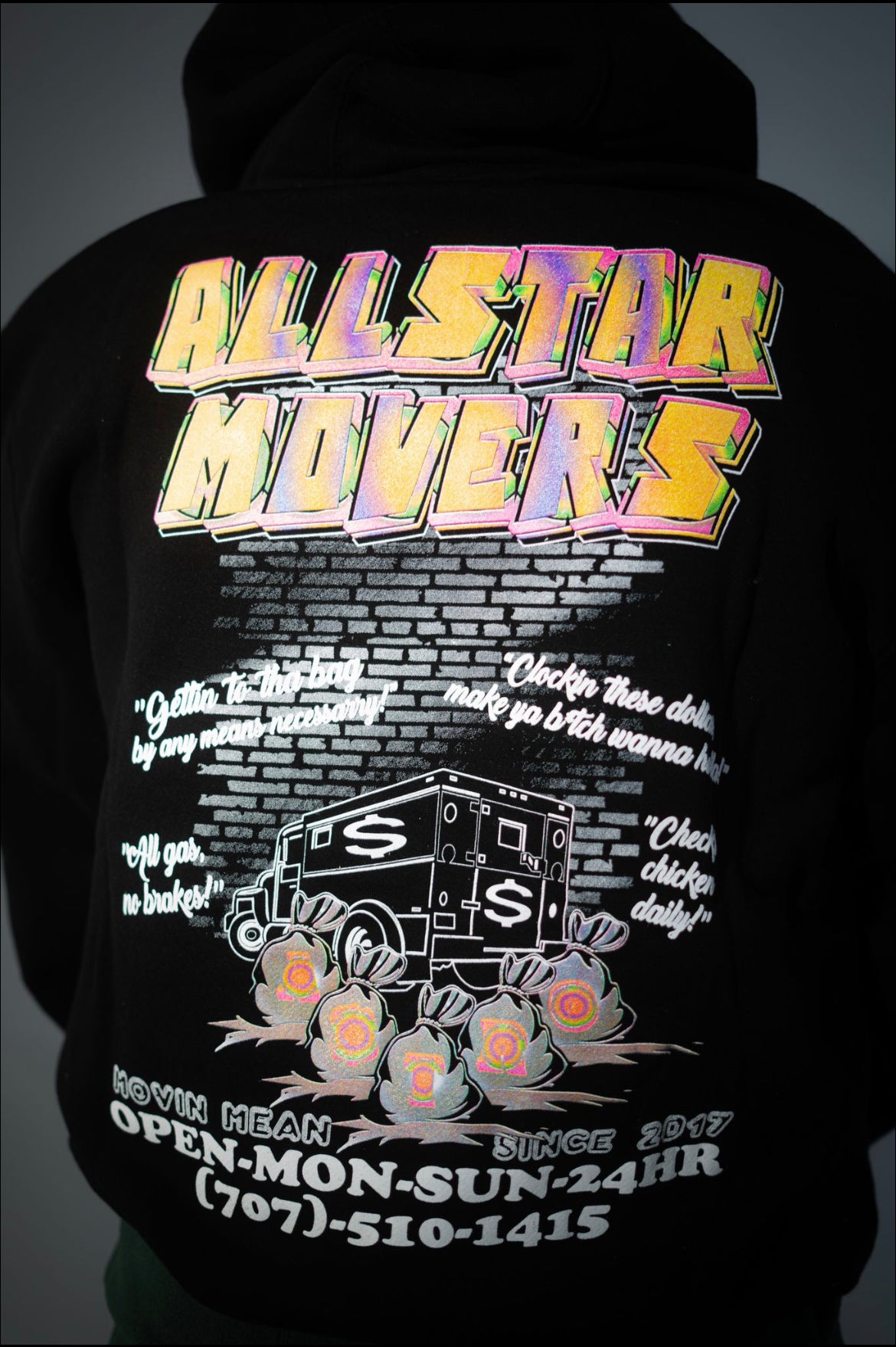 Heavy Mover hoodies